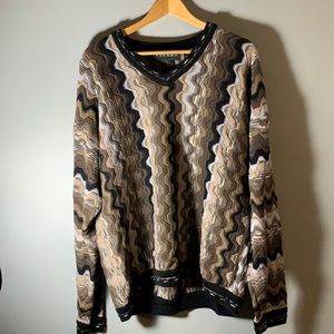 Vintage tundra v neck sweater